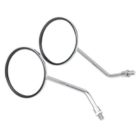 Paire Retour Vue Moto Miroirs Électrique Vélo Rétroviseurs Cyclomoteur 8mm Rond