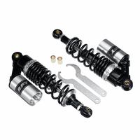 Paire rond trou 400mm 15.75 "scooter ATV RFY de suspension damortisseur dair arrière de moto
