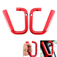 Paire rouge CR-V Wild Bar poignée avant poignée intérieure de voiture pour Jeep Wrangler 2007-2016