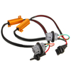 Paire T20 7440 LED Résistance de décodeur de lumière de voiture Avertissement Canceller sans erreur 50 W