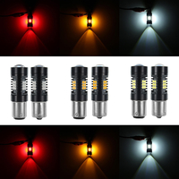 Paire 1156 1157 BAY15D P21 / 5W 2835SMD LED Feux de Frein de Voiture Feu arrière Lampe de Rechange de Voiture Tournez Am