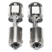 Paire 5W 500LM BAY9S 435 H21W 5050 SMD LED Voyant De Voiture Tour Lumières Ampoule Side Marker Lampe