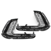 Paire 7LED Voiture Feux de jour DRL Brouillard Clignotant Lampe pour Hyundai Elantra AD 17-18