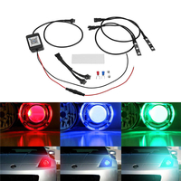 Paire Bluetooth APP Contrôle 5050 RGB LED Demon / Angel Eyes Lumières pour Offroad Phare Retrofit