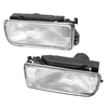 Paire de couvre-lentilles de feux de brouillard avant pour voiture pour BMW E36 série 318i 323i 325i 1992-1998