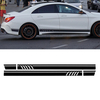 Paire de décalages latéraux de décalques de voiture de sport décalques pour Benz W117 C117 X117 CLA AMG