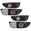 Paire H11 40A 55 W Car Clair lentille Halo Anneau Brouillard Lumières Lampes pour Mitsubishi Lancer 2008-2014