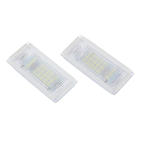 Paire LED Lumières de plaque dimmatriculation Canbus sans erreur pour BMW 3-series E46 2D Convertible M3 04-06