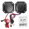 Paires 12V moto scooter atv mp3 lecteurs de musique stéréo haut-parleur radio FM avec fonction Bluetooth