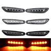 Paires de feux de signalisation latéraux à LED Répéteurs Lampes Jaune Paires pour BMW E46 E60 E81 E83 E87 E90 E91