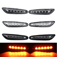 Paires de feux de signalisation latéraux à LED Répéteurs Lampes Jaune Paires pour BMW E46 E60 E81 E83 E87 E90 E91