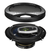 Paires TS-A1683R Haut-parleurs coaxiaux pour voiture HiFi coaxial 6 pouces 600W 2 voies pour porte de moto