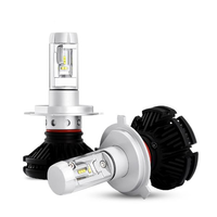 Paire X3 Voiture LED Phares Ampoules H1 H3 H4 H7 H8/9/11 9005/9006 880 881 DIY Couleur Temp 50W 6000LM