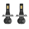 Paire X5 30W 2400LM Voiture LED Feux de brouillard Ampoules Phares de moteur H1 H3 H4 H7 H8/H11 9005/9006 double couleur