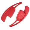 Palette de changement de volant noir / rouge / argent pour Audi A4 B9 A5