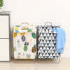 Panier à linge en lin coton 46L grande capacité panier à linge non toxique poubelle à linge étanche