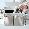 Panier à suspendre au chevet Sac de rangement divers en toile de poche Organisateur de grande capacité