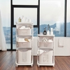 Panier de rangement en plastique pour ménage nordique