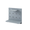 Panneau daffichage suspendu flottant de support de stockage de plaque de trou de montage mural en plastique
