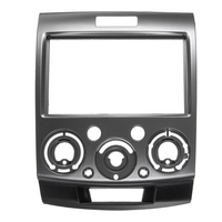 Panneau de cadre de voiture stéréo 2 Din Fascia avec kit de câble ISO pour Ford Everest Ranger / BT-50 BT50