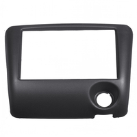 Panneau de cadre stéréo de voiture CD Radio Facia Trim Double 2DIN pour Toyota Vitz Yaris Echo 1999-2005