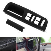 Panneau de commutateur de fenêtre avec lunette et poignée de porte pour VW Passat B5 Jetta Bora Golf MK4