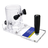 Panneau en plastique dur déquilibre de base de trimmer de bande de chant pour la machine de découpage électrique du