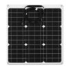 Panneau mono de tuile de panneau solaire très flexible monocristallin de 120W 18V imperméable