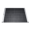 Panneau solaire en silicium monocristallin 12V/5V 20W avec pince crocodile