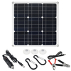 Panneau solaire monocristallin 30W 420 * 420mm avec port USB