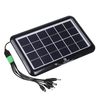 Panneau solaire polycristallin extérieur portatif de panneau solaire de 3.2W avec la sortie 6V de panneau de charge de l