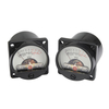 Panneau VU-mètre audio niveau le compteur 2pcs de niveau audio 6-12V avec rétro-éclairage chaud