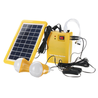 Panneaux solaires 12V DC éclairage générateur de charge maison énergie extérieure système à énergie solaire