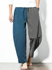 Pantalon 100% coton à taille élastique pour hommes