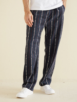 Pantalon ample décontracté en velours côtelé pour hommes