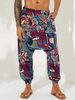 Pantalon ample décontracté pour hommes,  style ethnique