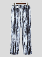 Pantalon ample imprimé à motif dégradé pour homme