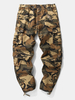 Pantalon cargo 100% coton camouflage Utility Street pour homme