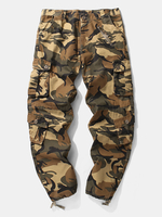 Pantalon cargo 100% coton camouflage Utility Street pour homme