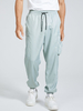 Pantalon cargo uni multi-poches pour homme avec cordon de serrage à la cheville Longueur
