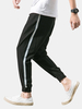 Pantalon décontracté à la cheville élastique avec cordon de serrage pour hommes avec poche