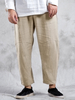 Pantalon décontracté respirant 100% coton pour homme