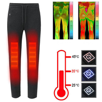 Pantalon de chauffage électrique USB intelligent Pantalon thermique thermostatique lavable Pantalon chaud dhiver