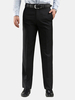 Pantalon de costume noir Slim Straight Suit pantalons pour hommes
