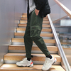 Pantalon de grande taille multi-poches pour hommes
