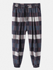 Pantalon de jogging à cordon de serrage en coton pour homme