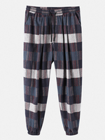 Pantalon de jogging à cordon de serrage en coton pour homme
