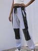 Pantalon de jogging à la taille avec cordon de serrage pour femmes avec poche