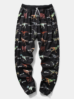 Pantalon de jogging à la taille avec cordon de serrage pour homme