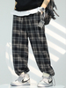 Pantalon de jogging à la taille avec cordon de serrage pour homme avec cordons élastiques